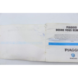 Manuel d'utilisateur PIAGGIO VESPA LX 125 1998 à 2000