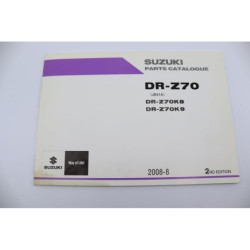 Manuel d'utilisateur SUZUKI DRZ 70 2008 à 2009