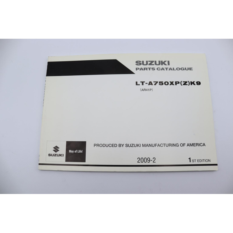 Manuel d'utilisateur SUZUKI XP 750 LTA 2009 à 2009