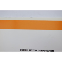 Manuel d'utilisateur SUZUKI DRZ 125 2007 à 2009