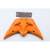 Support de plaque KAWASAKI Z 750 2007 à 2013