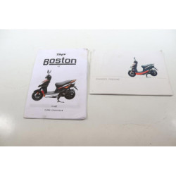 Manuel d'utilisateur TNT MOTOR BOSTON 50 2017 à 2020