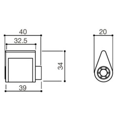 Clignotants avant DUCATI HYPERMOTARD 821 2013 à 2015
