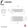 Repose-pied avant droit YAMAHA YZF R6 2017 à 2020