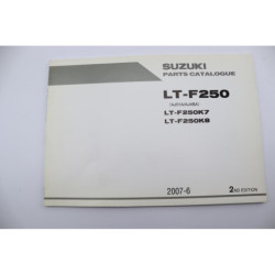 Manuel d'utilisateur SUZUKI LTF 250 2007 à 2008