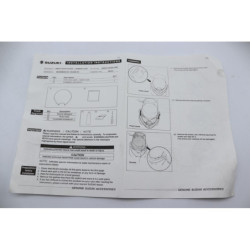 Cache sous bulle SUZUKI UH 125 BURGMAN 2007 à 2013