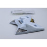 Support de plaque SUZUKI GSXR 1000 2003 à 2004