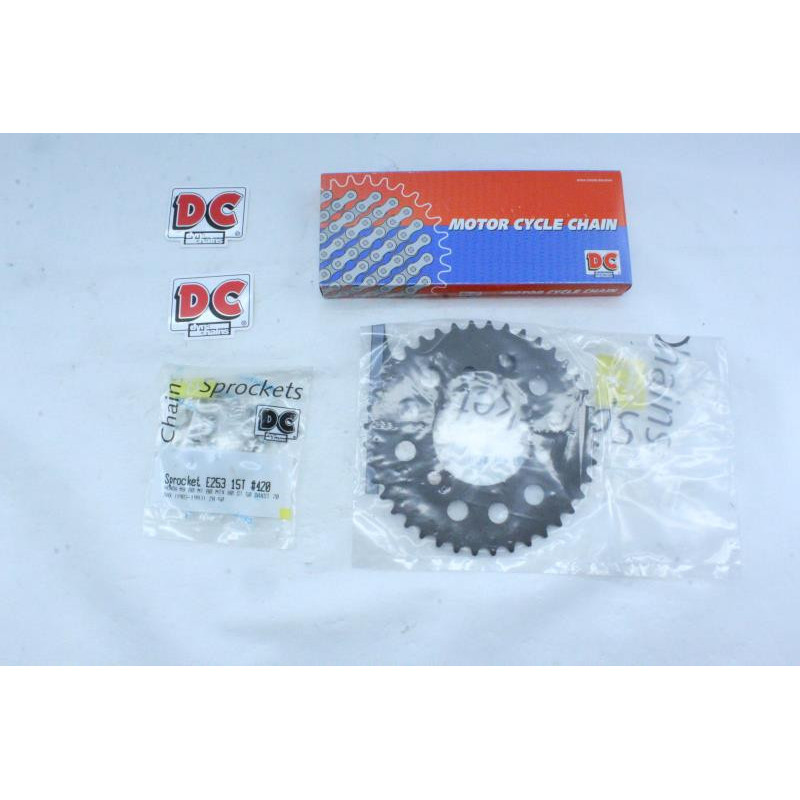 Kit chaine HONDA MT 80 MTX 1980 à 1980