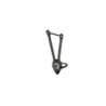 Platine arrière gauche KAWASAKI ZX6R 636 NINJA 2024 à 2026