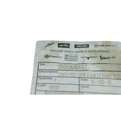Habillage de réservoir APRILIA RS4 125 2011 à 2016