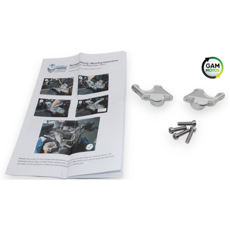 Pontet de guidon VOIGT MOTO TECHNIK 3021MM 2000 à 2026